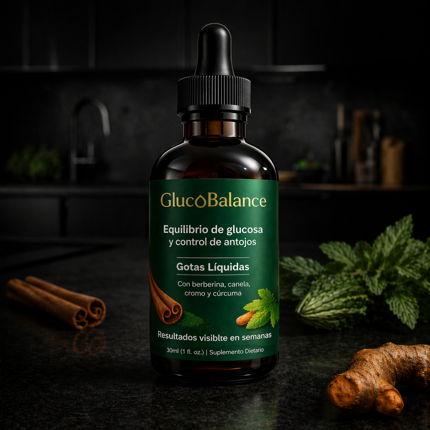 ¿Cansado de los Antojos?  GLUCOBALANCE™ Glucosa Estable en 4 Semanas