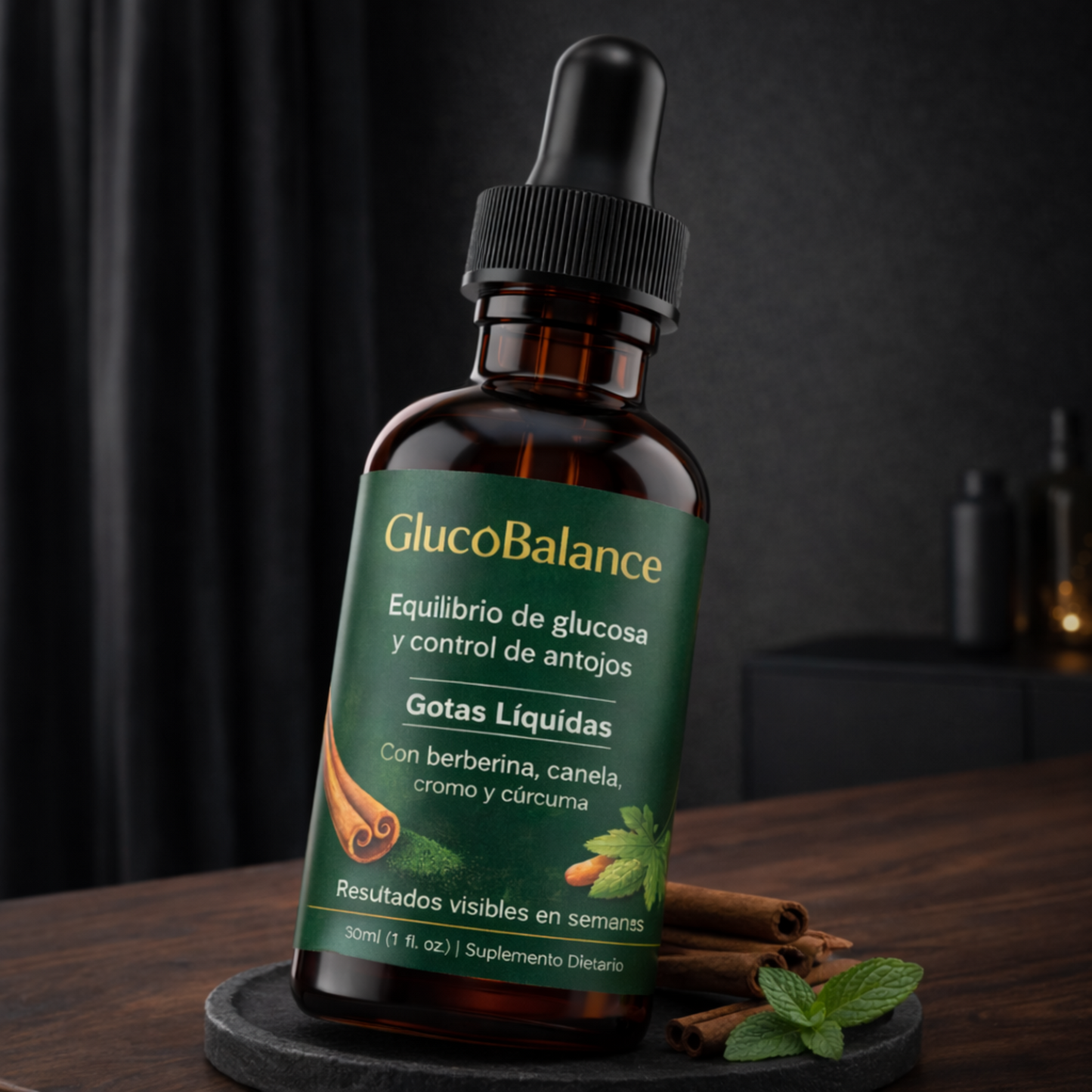 ¿Cansado de los Antojos?  GLUCOBALANCE™ Glucosa Estable en 4 Semanas